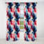 «Colorful Artistic Expression Marble Swirls II» - rideau occultant en marbre abstrait - 1 panneau-107539070
