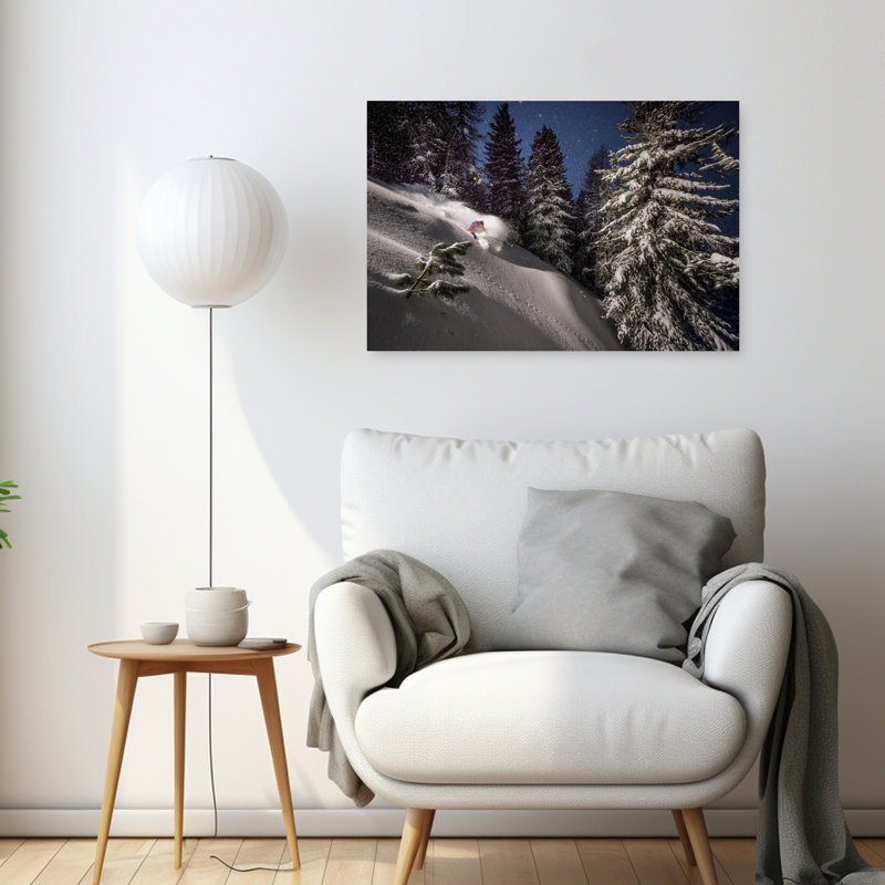 Reproduction d'art mural Starlit, H 24 po x l 36 po
