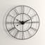 Daemon Silent Black Grey Wall Clock