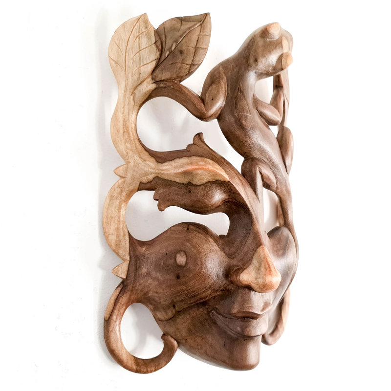Handmade Wall Decor on Solid Wood