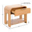 Table d'appoint Mid-Century moderne