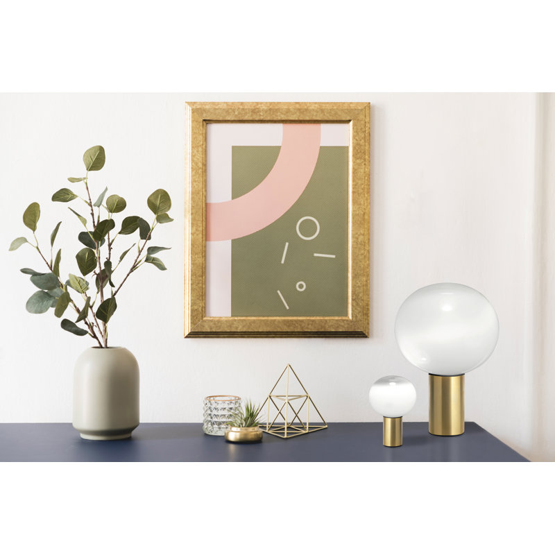 Laguna Table Lamp by Matteo Thun, Gold, 14.94" H x 10.25" W x 10.25" D