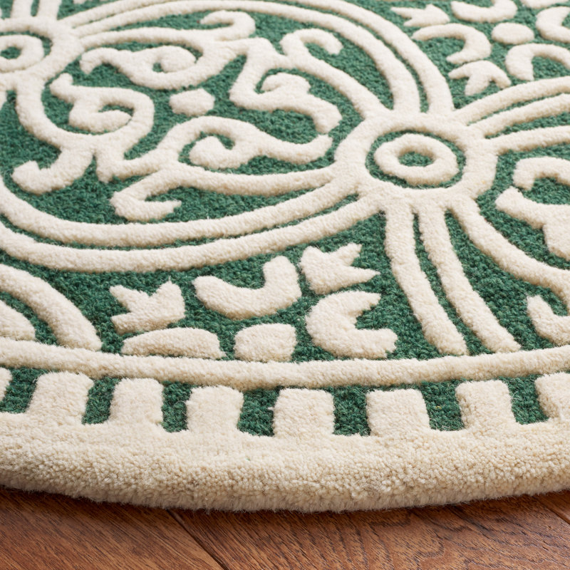 Ridgeton Hand Tufted Wool Oriental Rug, Rectangle 3' x 5'