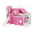 Roomy Twin Loft Bed Including A Playful Tent And Tower Structure