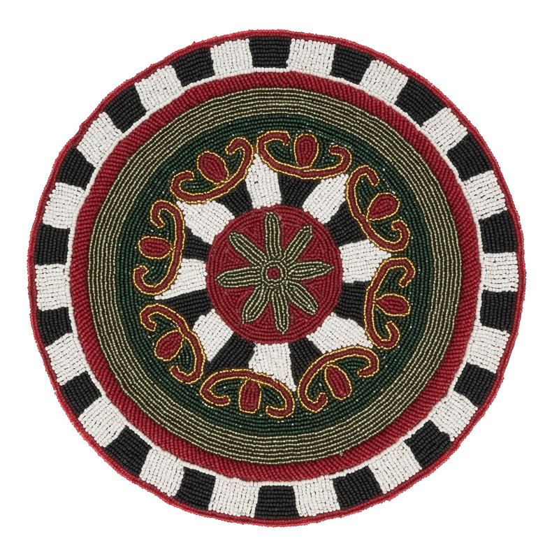 Reine Design Glass No Pattern Round Placemat