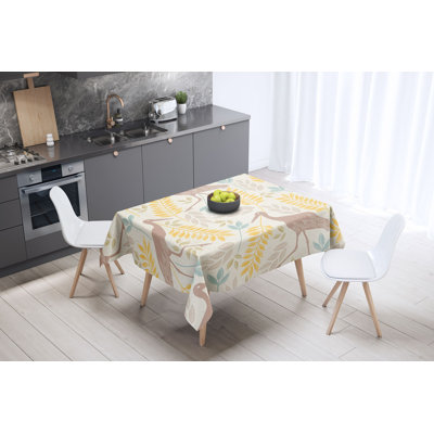 East Urban Home kitchen decoration, tablecloth, 140 x 140cm - Designed and made in Turkey
