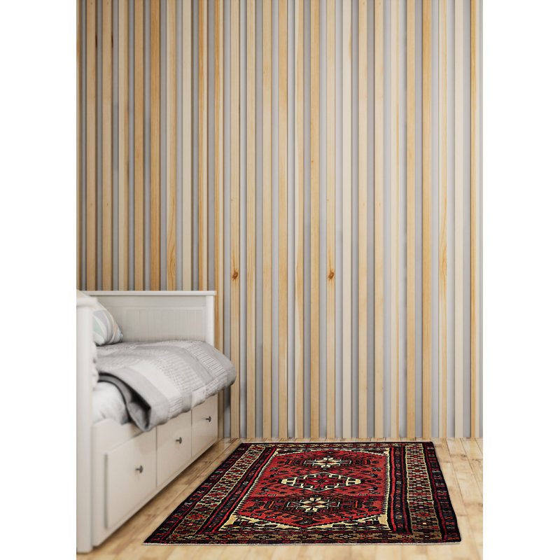 Tapis rouge Andelz 3 pi 3 po x 4 pi 8 po