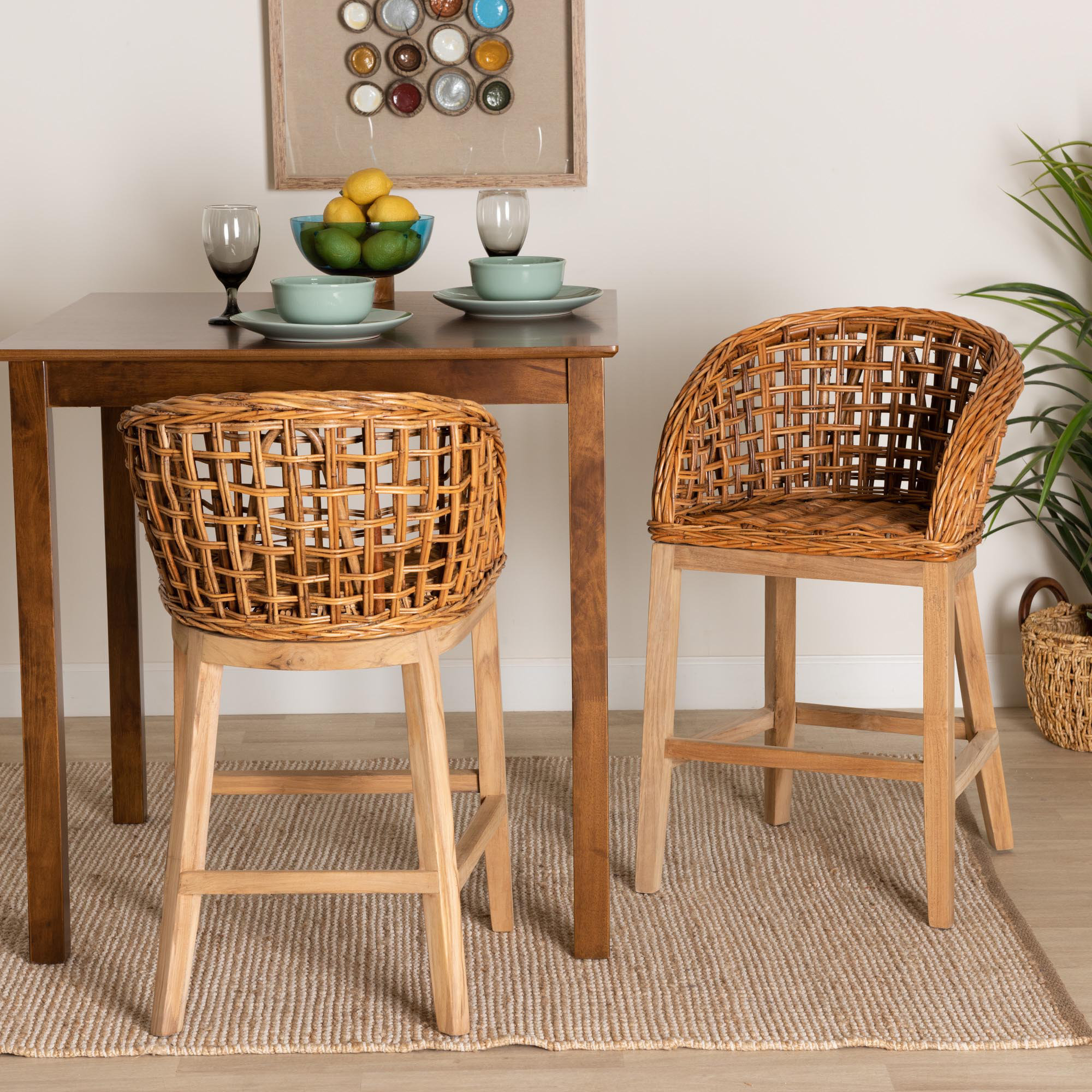 Swivel Bar Rattan Counter Height Stools With Backs Swivel Bar