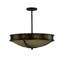 Luminaire suspendu simple à 3 lumières Byzantine