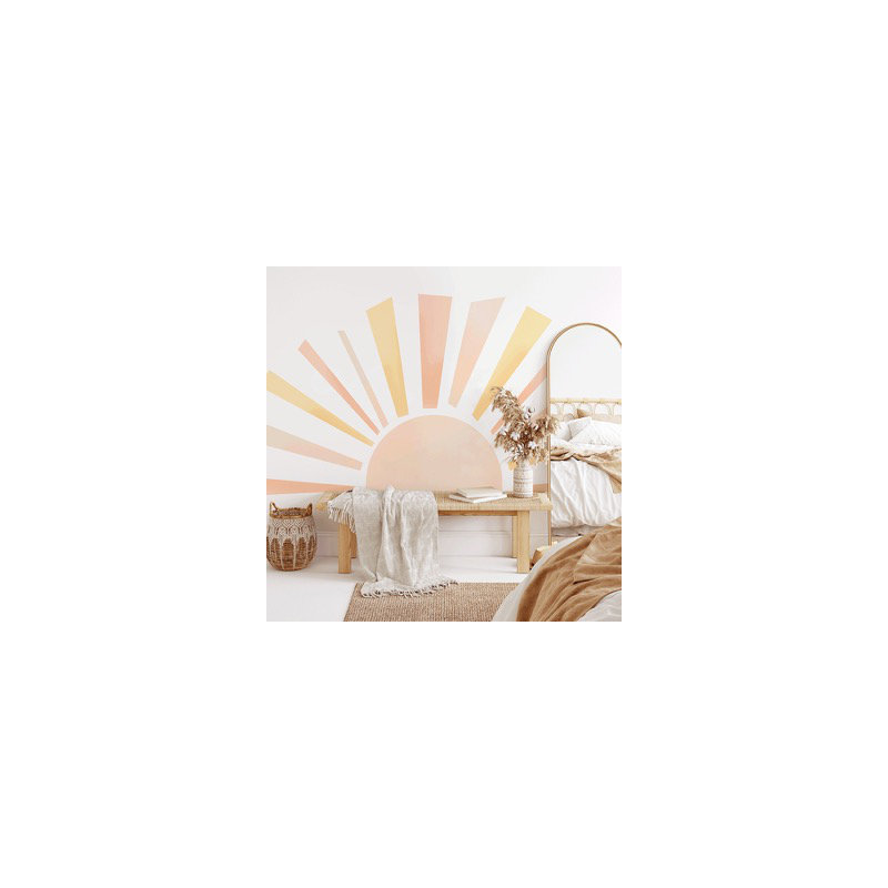 Adhésif décoratif soleil