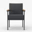 Ensemble de 2 chaises de salle à manger avec accoudoirs et chaises d'extérieur modernes pour le jardin, la terrasse ou le patio-227099623