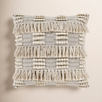 Venora Square Cotton Throw Pillow