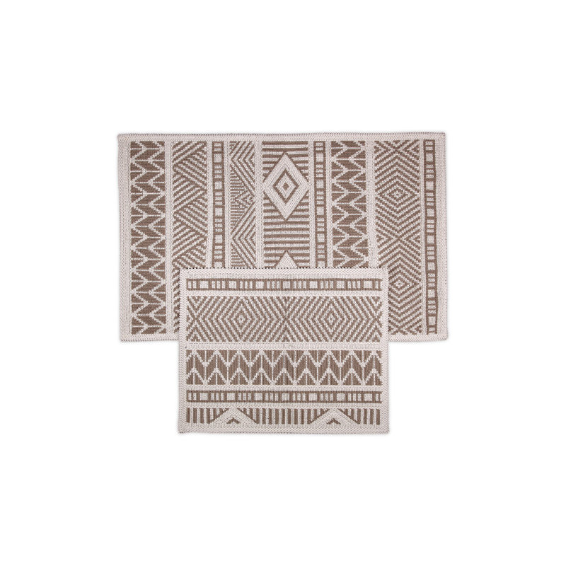Ensemble de tapis de bain Maysea (2 pièces), Beige