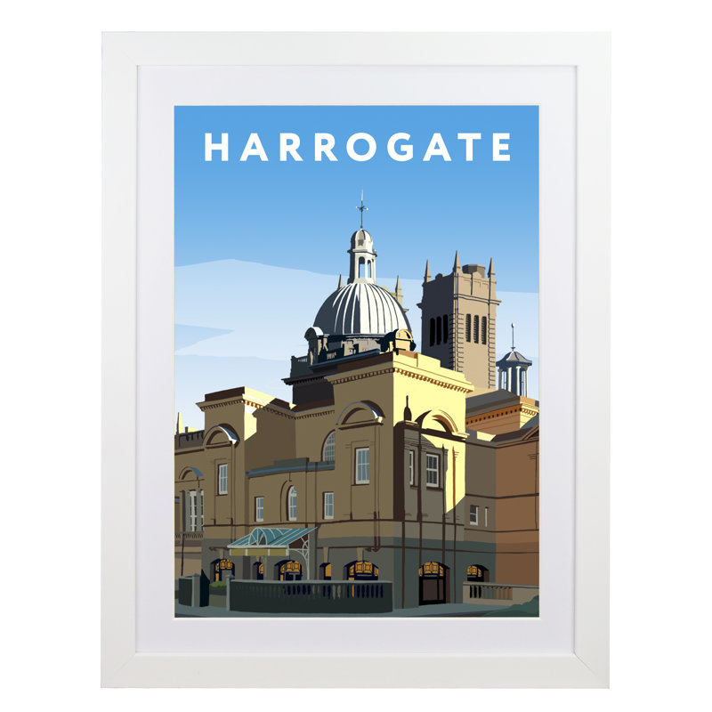Richard O'Neil - Print, 43.5 cm H x 33.5 cm W x 2.2 cm D, White Wood Frame