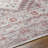 Sabrina Light Gray Machine Washable Area Rug-656136836