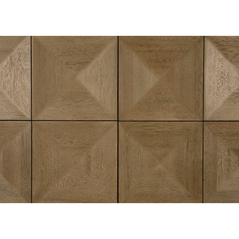 Quadrant 4 Door Sideboard, Washed Walnut