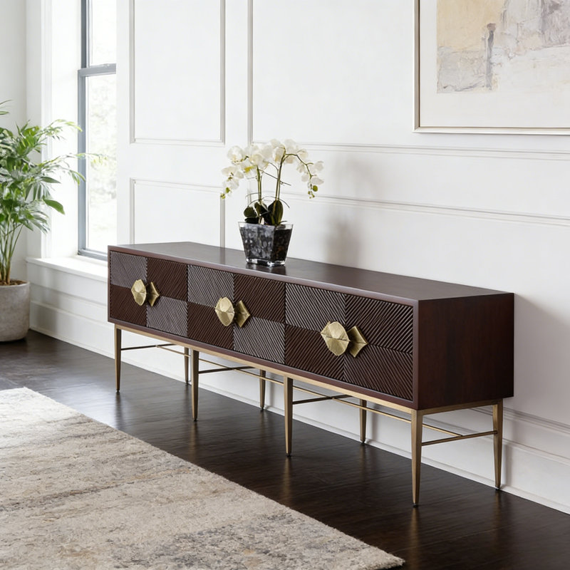 Meuble télé de style américain