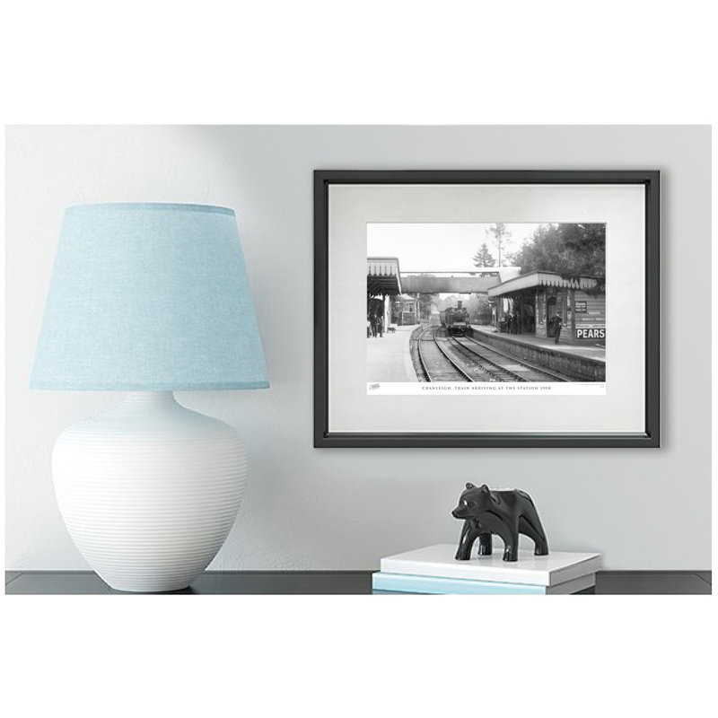 Cranleigh, Station 1908 by Francis Frith - Single Picture Frame Print, 40cm H x 50cm W x 2.3cm D