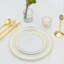 Assiette à dîner jetable en plastique-36294994