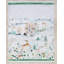 Maison d'Hermine Snowy World, ensemble de 3 torchons de cuisine 100 % coton - 51 x 70 cm