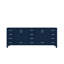 Meuble-lavabo double bleu marine 84 po X P 22 po D-117978843