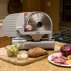 Meat Slicer Machine for Home Kitchen Use, Deli Slicer, Electric Meat Cutter  Machine, Small Mini Food Slicer Machine for Bacon Beef Jerky Ham Salami  Hard Cheese with 7.5 Stainless Steel Blade