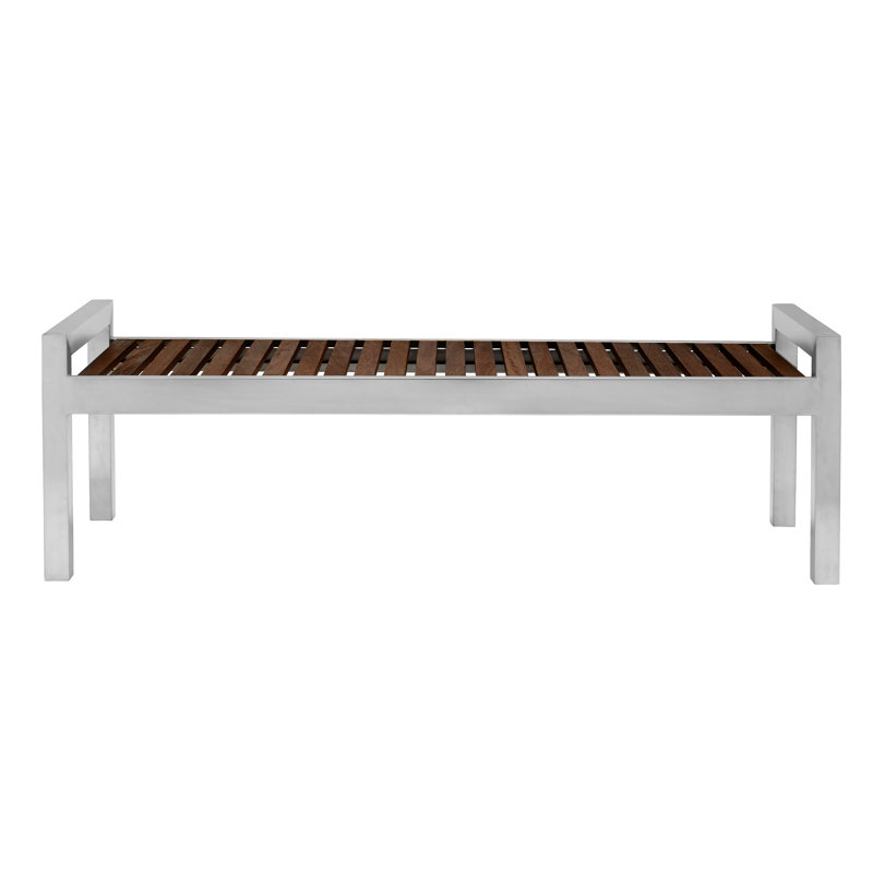 Banc de pique-nique en acier inoxydable Skyline