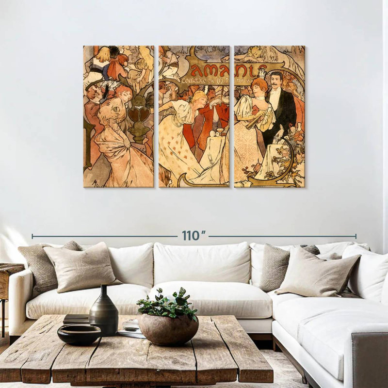 Leisha Amants, 48" H x 74" W