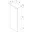 Luna Wall Bathroom Cabinet