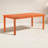 Ottie Rectangular Metal Extendable Outdoor Dining Table , 96'' in. W 40'' in. D-386009520