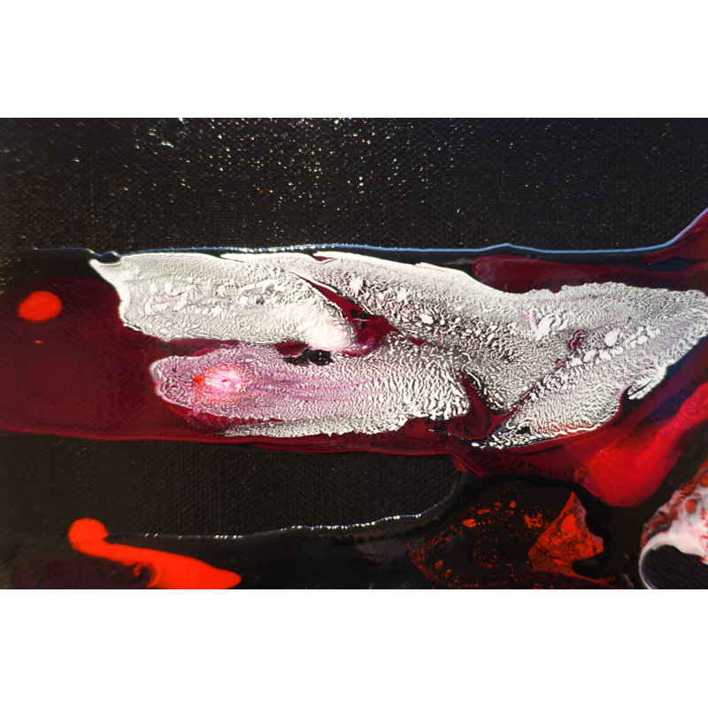 'Cherry Cola' - Wrapped Canvas Painting Print