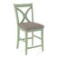 Hues Upholstered Stool with Solid Wood Frame-40715604-62149170-86462883