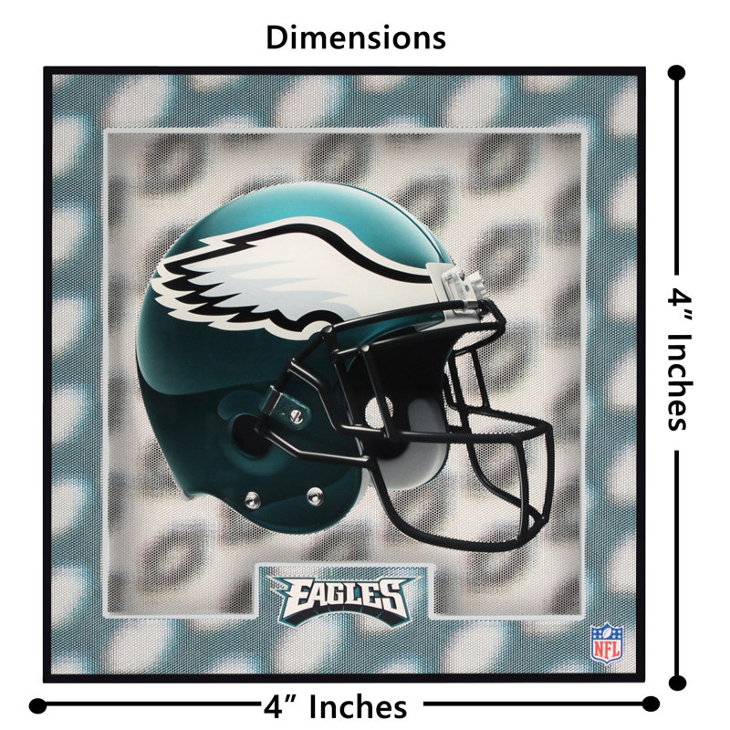 Sous-verre Philadelphia Eagles Helmet
