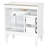30"W Elegant Bathroom Vanity With Ceramic Sink-496975501
