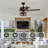 Katerria 25.6 " Ceiling Fan with Light Kit