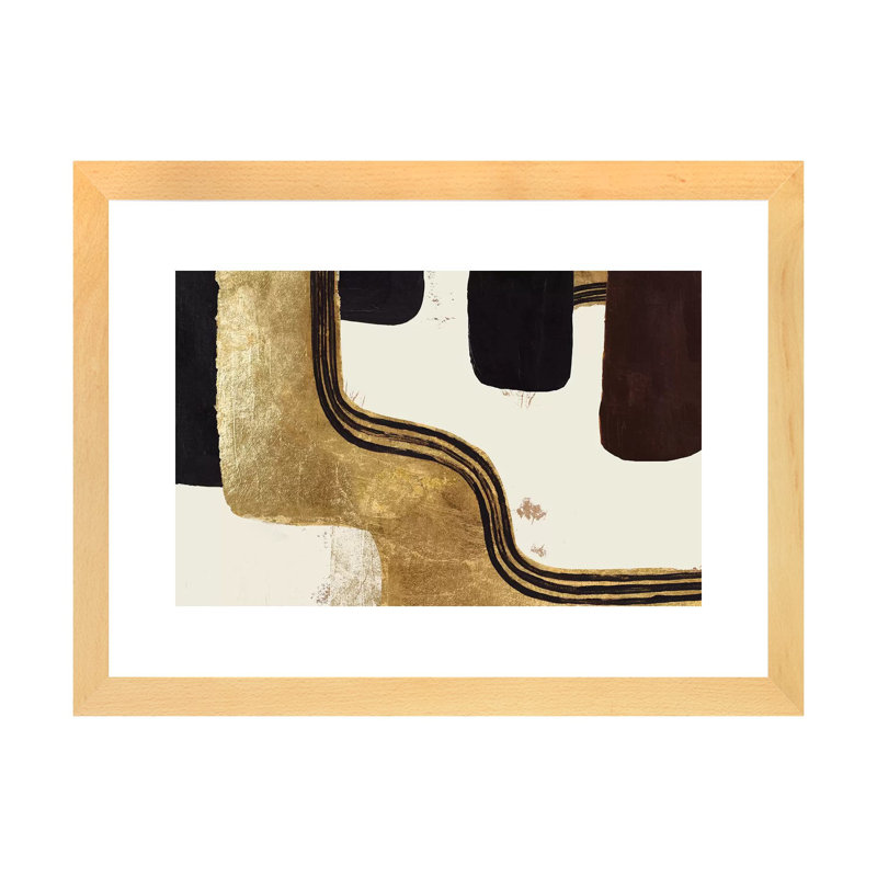 « Retro Safari » par Patricia Pinto-impression, Toile avec cadre en bois beige, Blanc, H 24 po x l 16 po x P 1 po