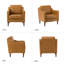 Almetia Vegan Leather Armchair-1923752772