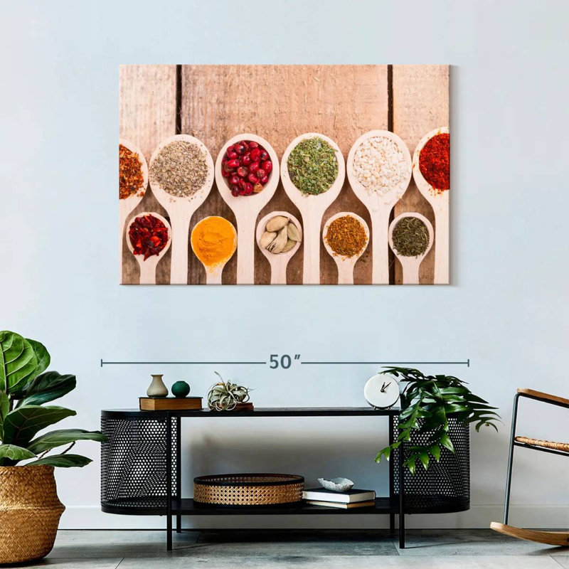 Yarlin Exotic Spices, 30" H x 45" W