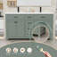Base de meuble-lavabo double 60 po seulement, lavabo non inclus-131640079