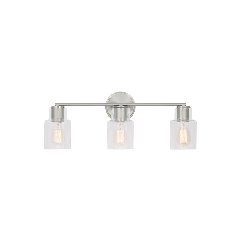 Sayward Vanity Light, Brushed Steel, 3