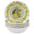 Lemon Zest  Set/6 All Purpose Bowl 7.5" X 2"