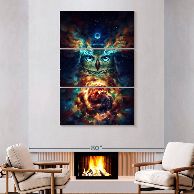 Brampt Aurowla, 74" H x 48" W