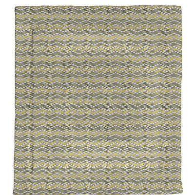 Rhonda Cheval Polyester Chevron / Zig Zag Comforter