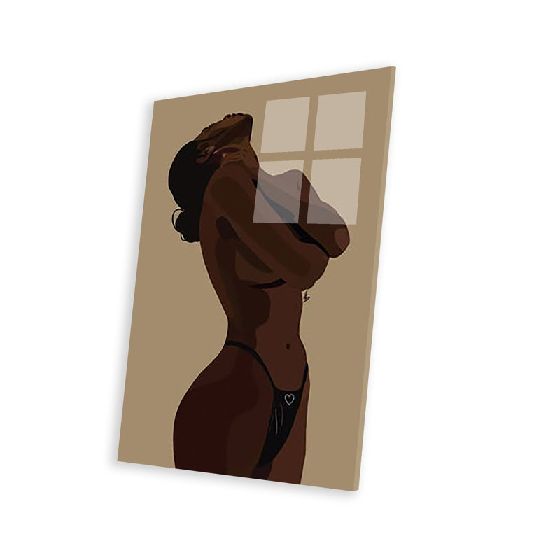 Impression sur verre acrylique, H 24 po x l 16 po x P 0,25 po