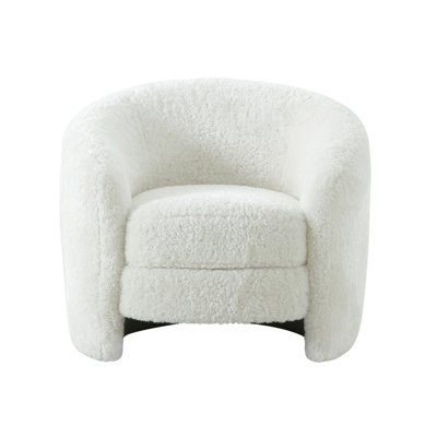 Upholstered Barrel Chair