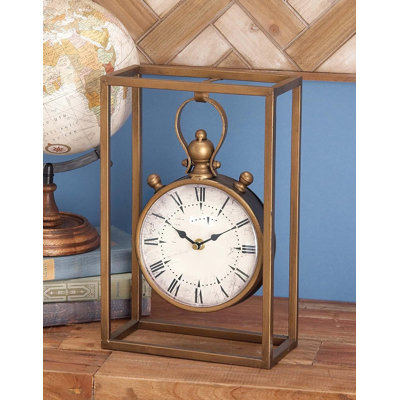 Horloge en métal