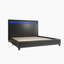 Grand lit plateforme tapissier Jacent