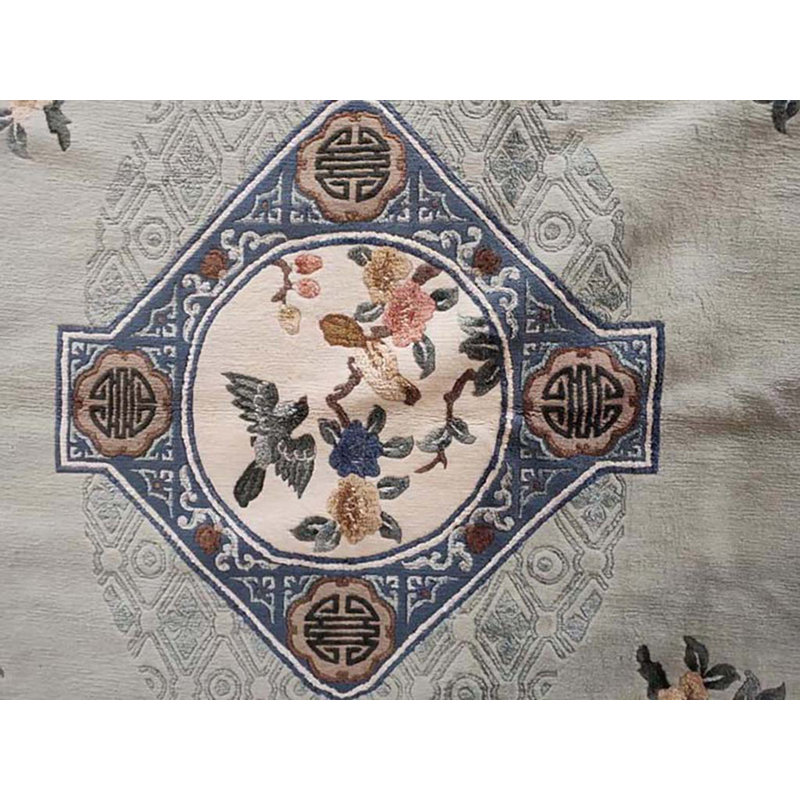 Tapis gris rétro Vintage