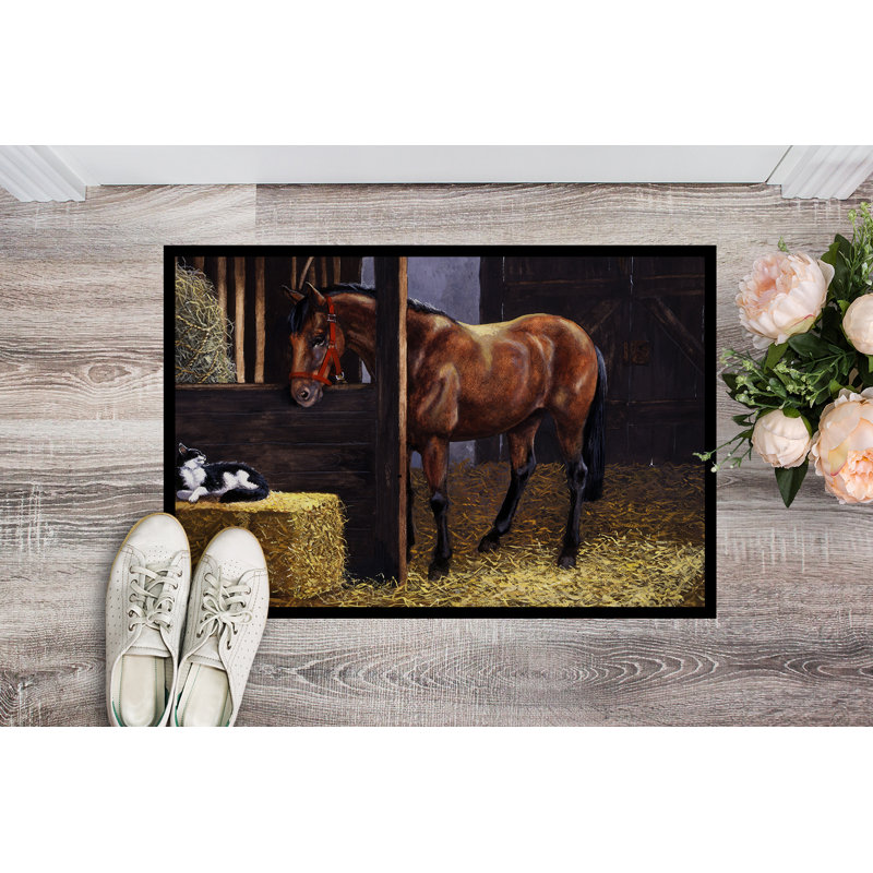 Non-Slip Outdoor Doormat, Rectangle 1'6" x 2'3"