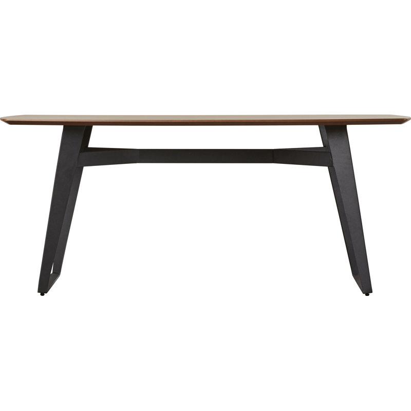 Century Walnut Wood Dining Table
